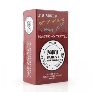 Wholesale Not Parent Approved Card Game for Kids Families and Mischief Makers