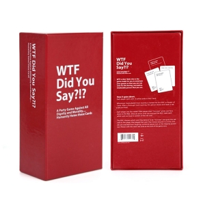Wholesale WTF Did You Say A Party Game Against All Dignity and Morality Full Game